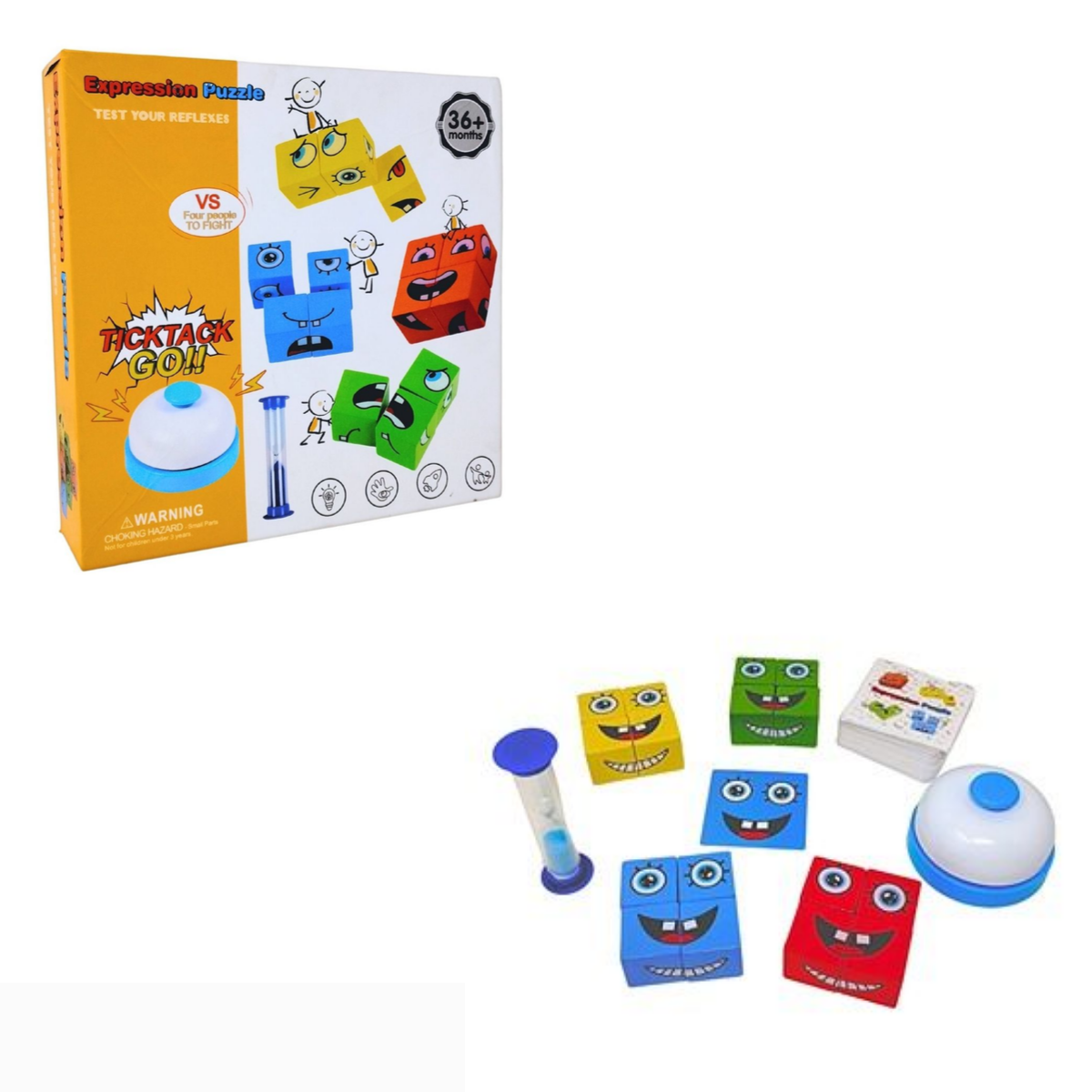 Cubos De Emociones Juguete Didáctico - Imagen 6