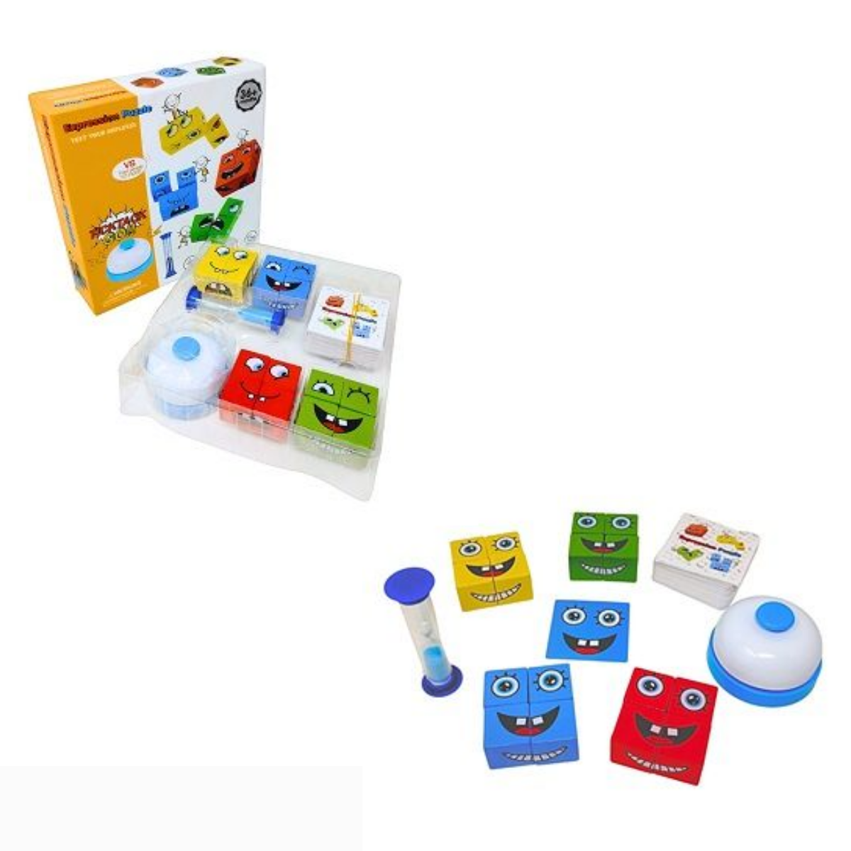 Cubos De Emociones Juguete Didáctico - Imagen 4