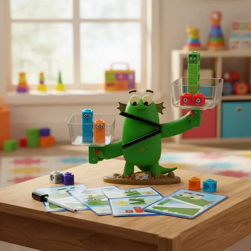 Conjunto de actividades de equilibrio Numberblocks Blockzee Hand2Mind