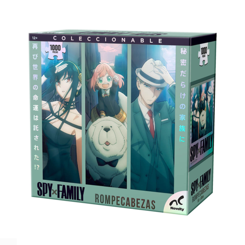 Novel2 Rompe Spy x family coleccionable 1000