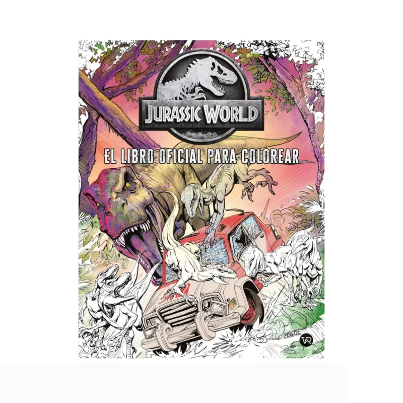 VR1 Colorear Jurassic