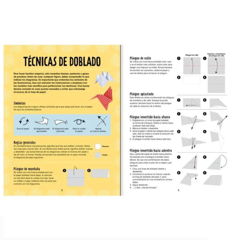 VR2 Libro origami tradicional