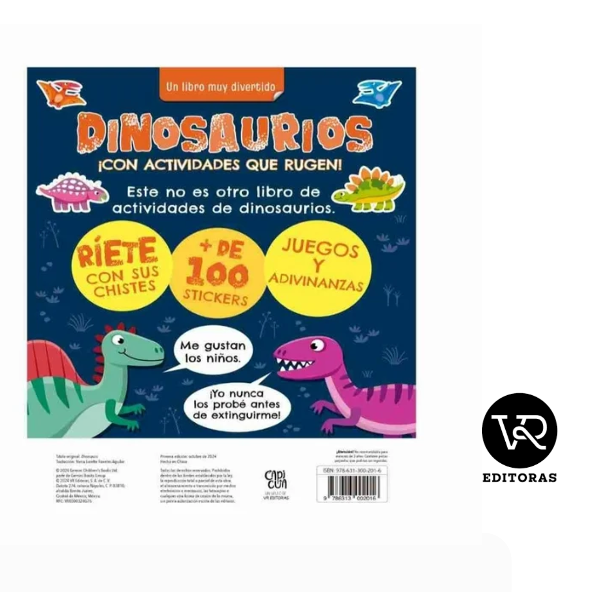 VR4 Un libro divertido dinos