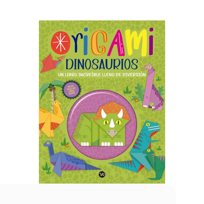 VR5 Libro origami dinos