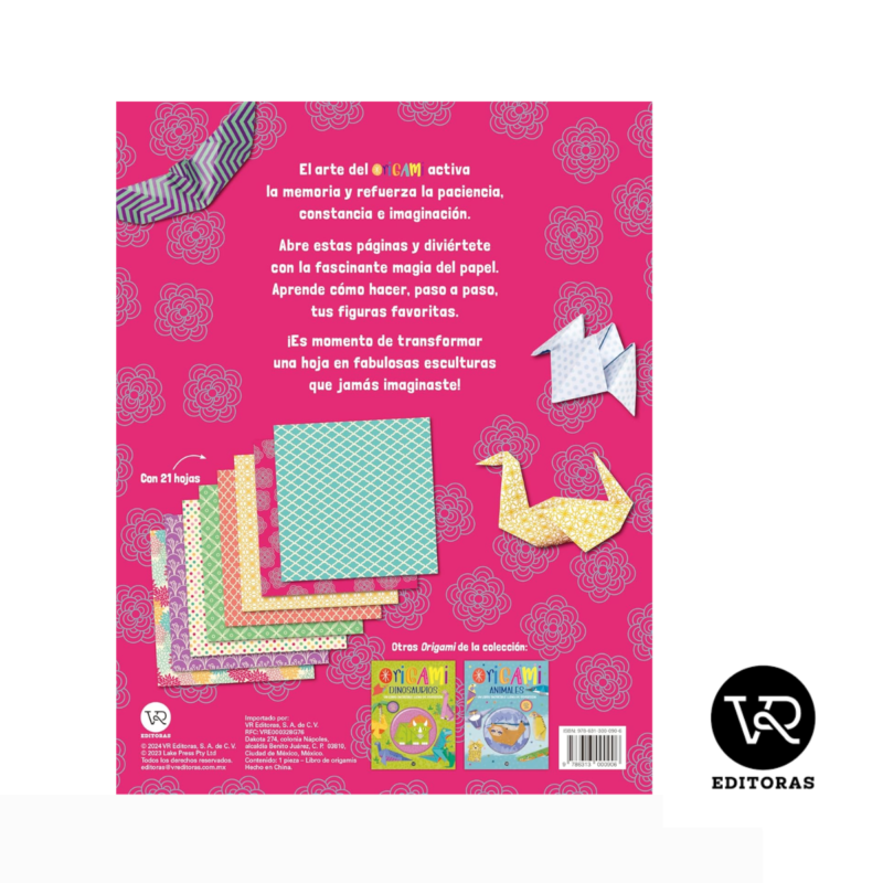 VR5 Libro origami tradicional