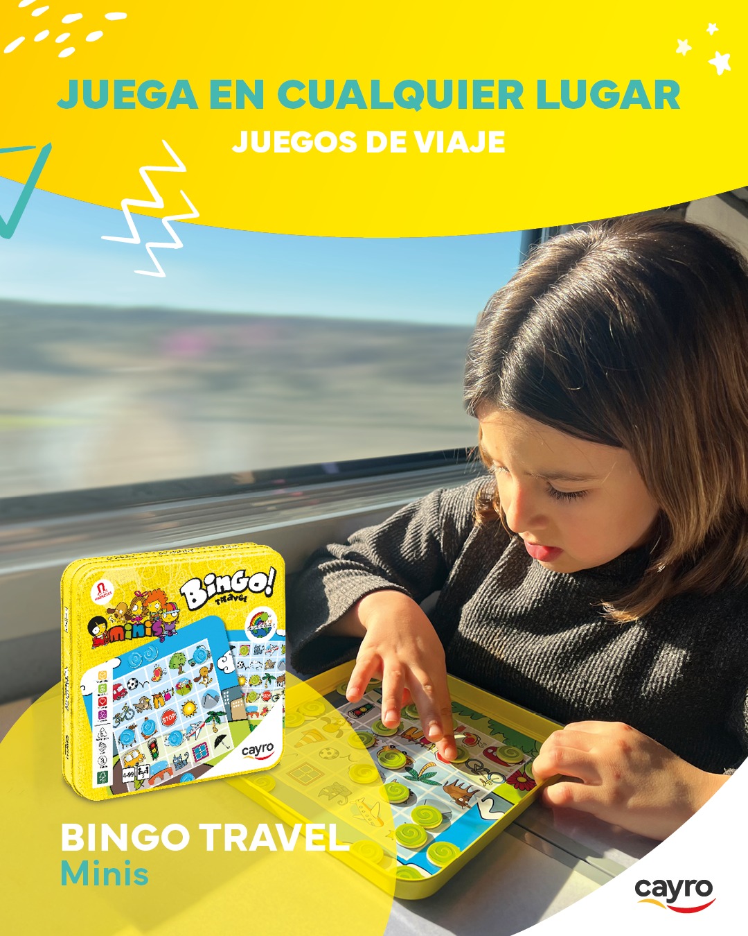 BINGO TRAVEL JUEGO DE VIAJE CAYRO