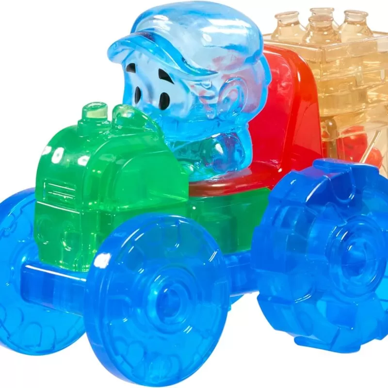 JELLY BLOX SET DE TRACTOR VEHICULOS 12 PIEZAS