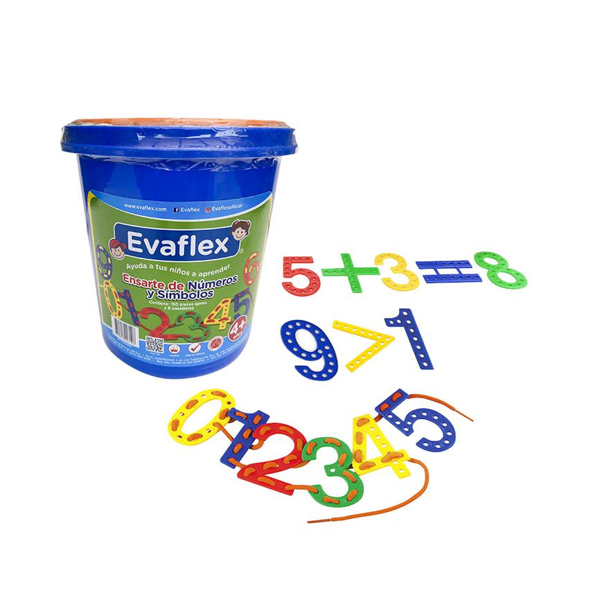 BALDE ENSARTE NUMEROS Y SIMBOLOS EVAFLEX