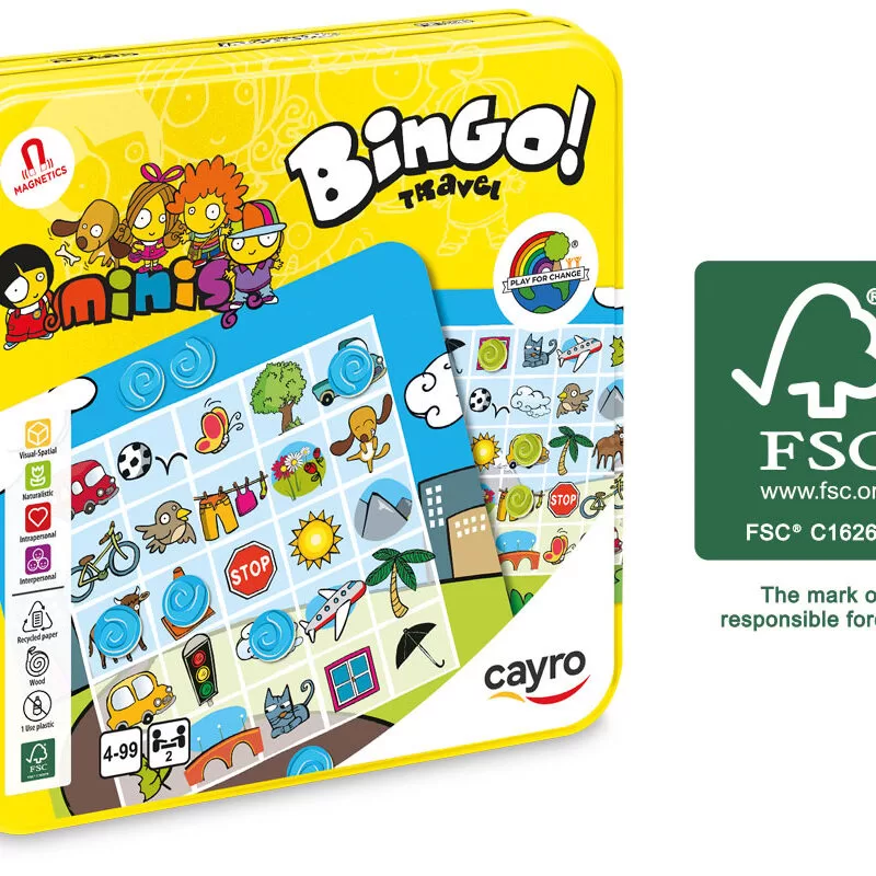 BINGO TRAVEL JUEGO DE VIAJE CAYRO