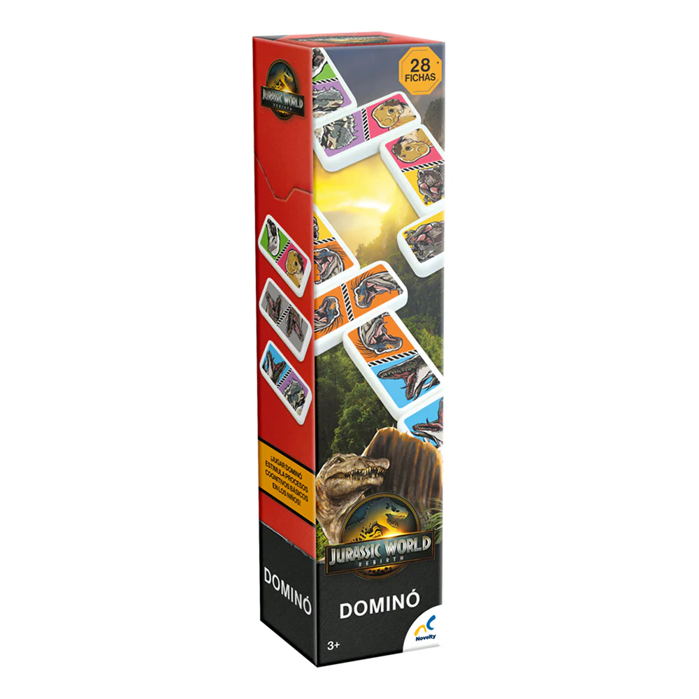 DOMINO JURASSIC WORLD REBIRTH