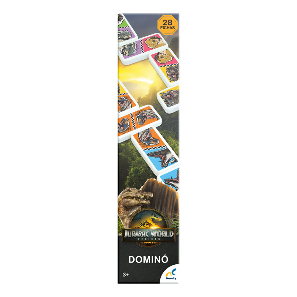 DOMINO JURASSIC WORLD REBIRTH