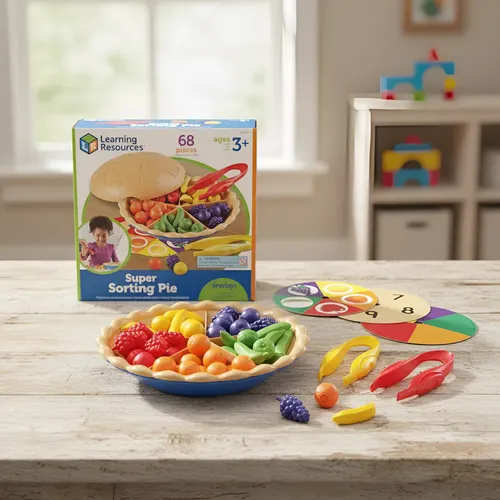 Pie de Clasificación (Frutas, Colores y Cantidad)
