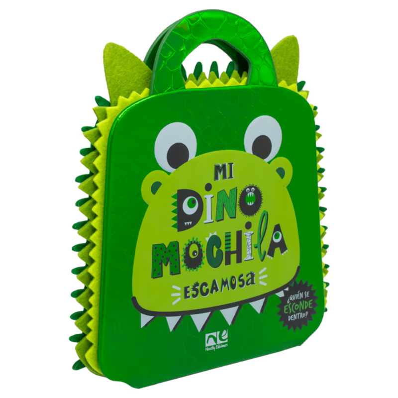 MI DINO MOCHILA VERDE LIBRO PREESCOLAR