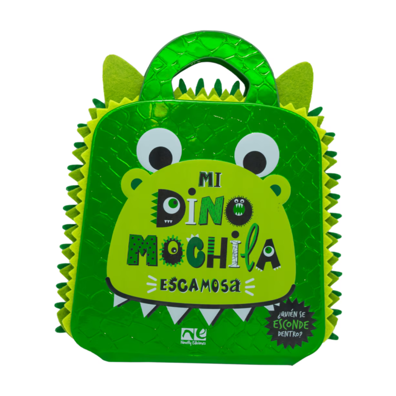 MI DINO MOCHILA VERDE LIBRO PREESCOLAR