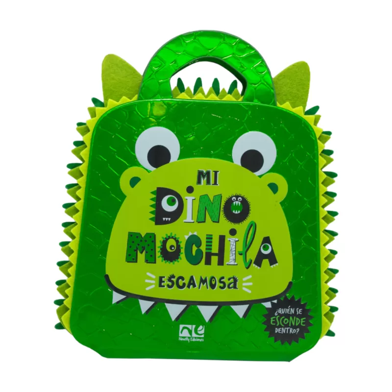 MI DINO MOCHILA VERDE LIBRO PREESCOLAR