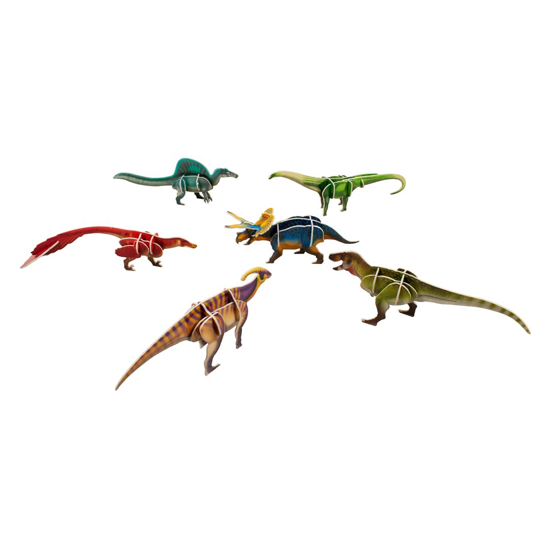 CONSTRUYE EN 3D DINOSAURIOS