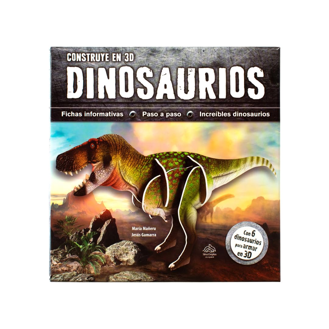 CONSTRUYE EN 3D DINOSAURIOS