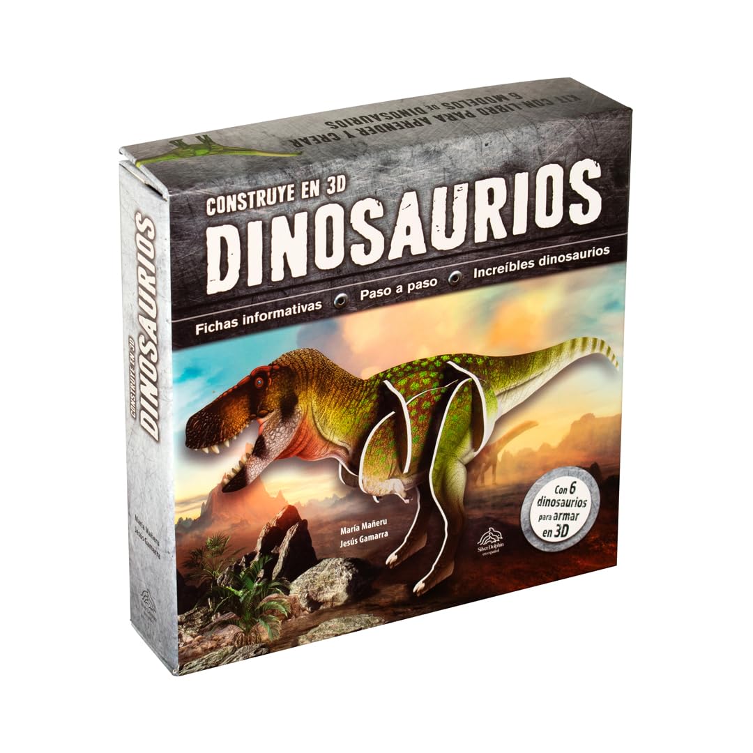 CONSTRUYE EN 3D DINOSAURIOS