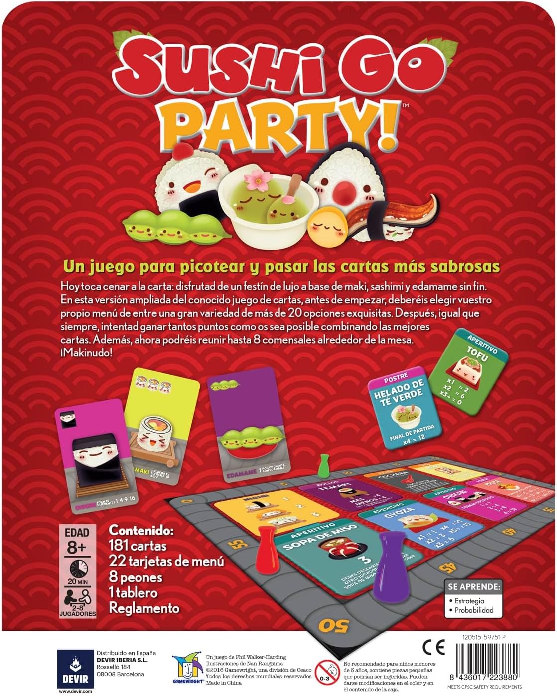 SUSHI GO PARTY