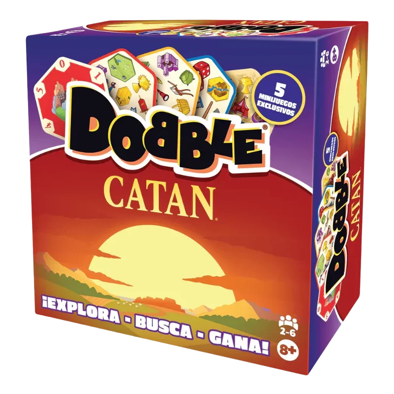 DOBBLE CATAN JUEGO DE MESA