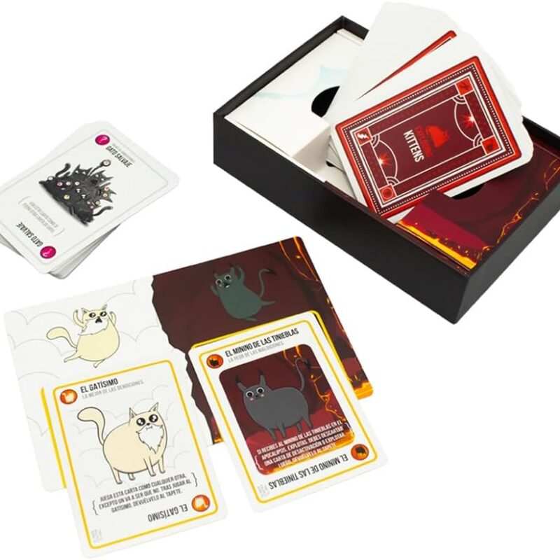 EXPLODING KITTENS EL BIEN CONTRA EL MAL