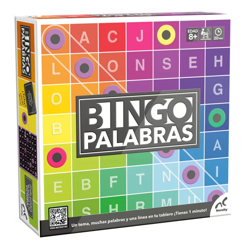 BINGO PALABRAS JUEGO DE MESA