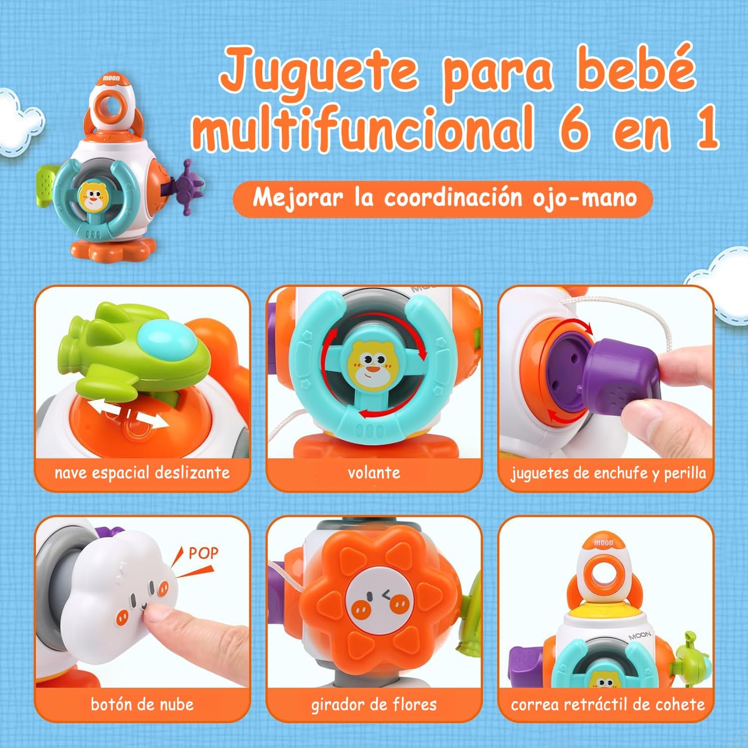 COHETE MONTESSORI 6 EN 1