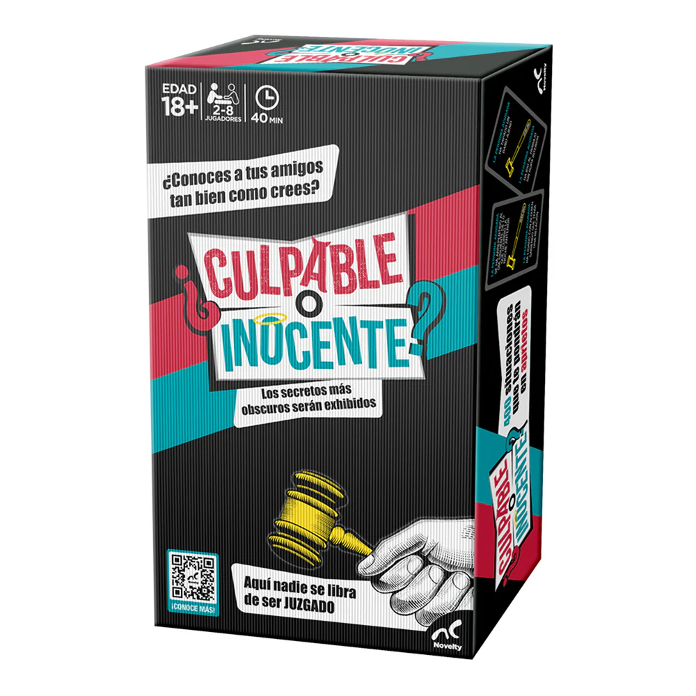 CULPABLE O INOCENTE JUEGO DE MESA
