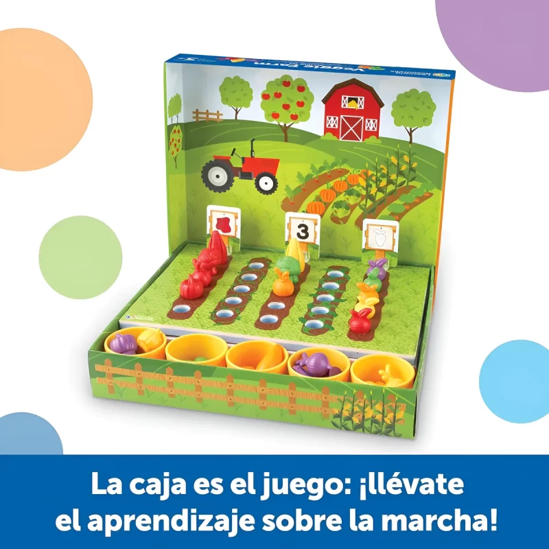 GRANJA DE VEGETALES LEARNING RESOURCES
