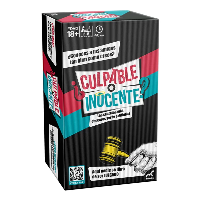 CULPABLE O INOCENTE JUEGO DE MESA