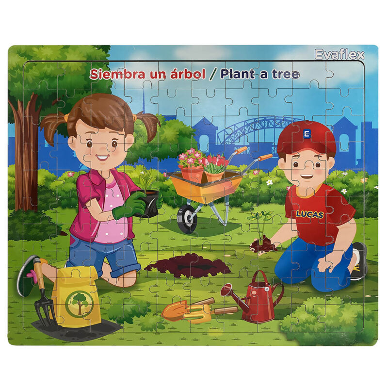 ROMPECABEZAS 100 PIEZAS SIEMBRA UN ARBOL