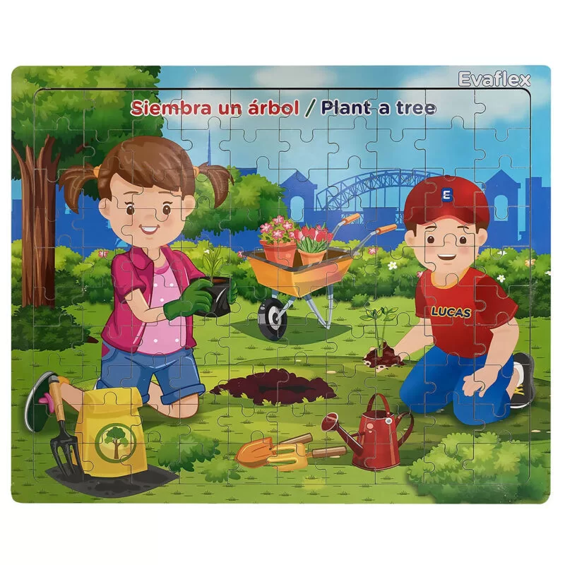 ROMPECABEZAS 100 PIEZAS SIEMBRA UN ARBOL