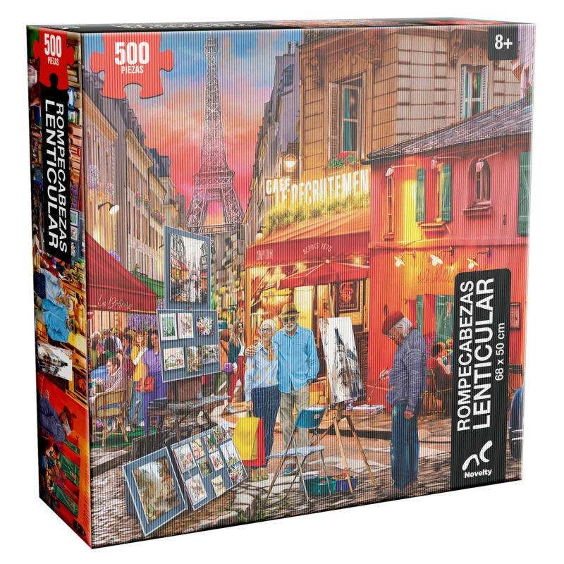 ROMPECABEZAS 500 PIEZAS LENTICULAR PARIS