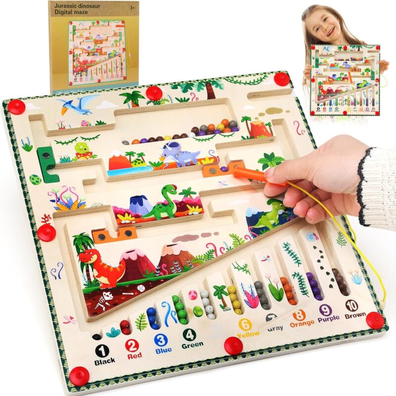 TABLERO MAGNETICO DE DINOSAURIOS