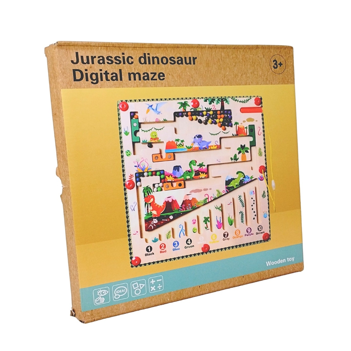 TABLERO MAGNETICO DE DINOSAURIOS