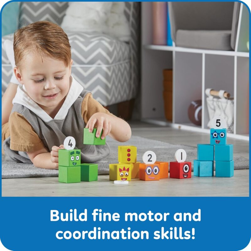 BLOQUES DE MADERA NUMBERBLOCKS DEL 1 AL 5