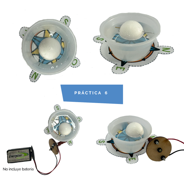 KIT DE ELECTROMAGNETISMO KIT MONKITS