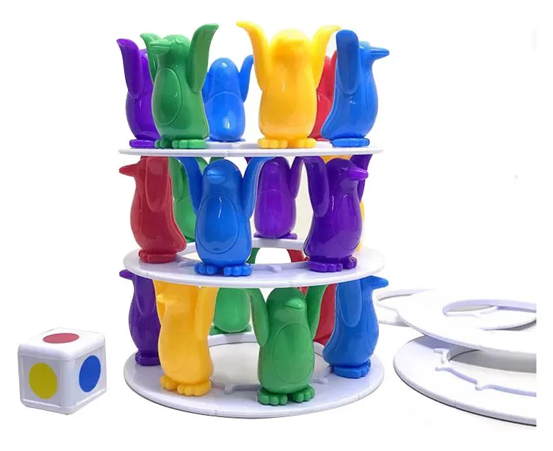 TORRE PINGUINOS SOBRE HIELO
