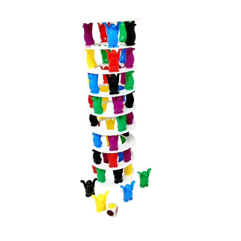 TORRE PINGUINOS SOBRE HIELO