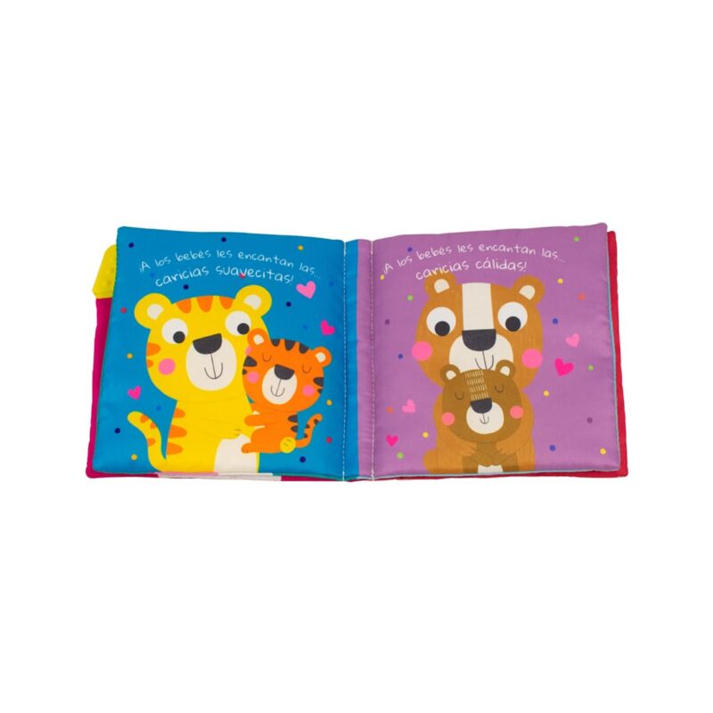 Libro de Tela para Bebés: A los Bebés les Encantan las Caricias