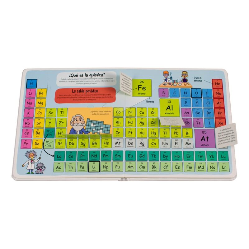 Libro Infantil con Ventanas: Pequeños Exploradores: Ciencias