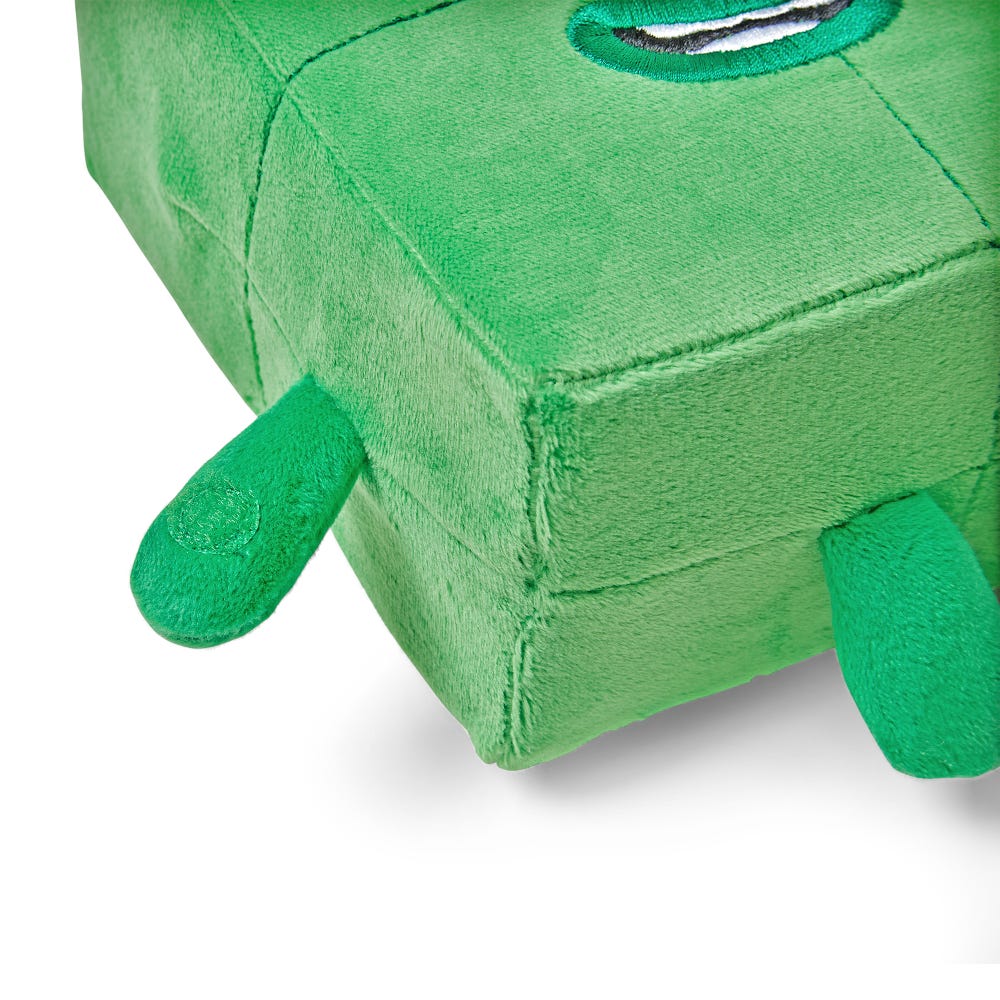 Peluche de amigos juguetones Numberblocks Tres y Cuatro