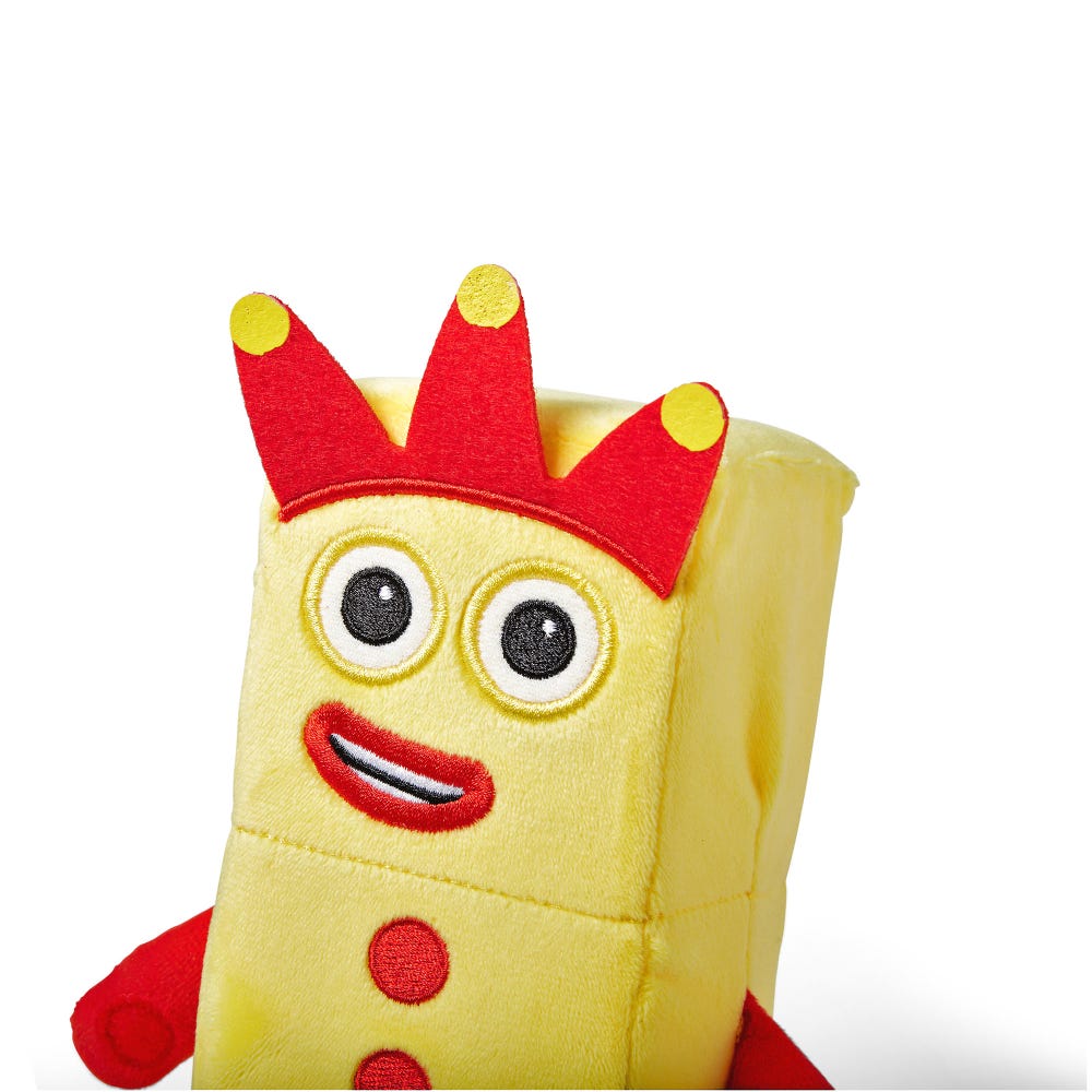 Peluche de amigos juguetones Numberblocks Tres y Cuatro