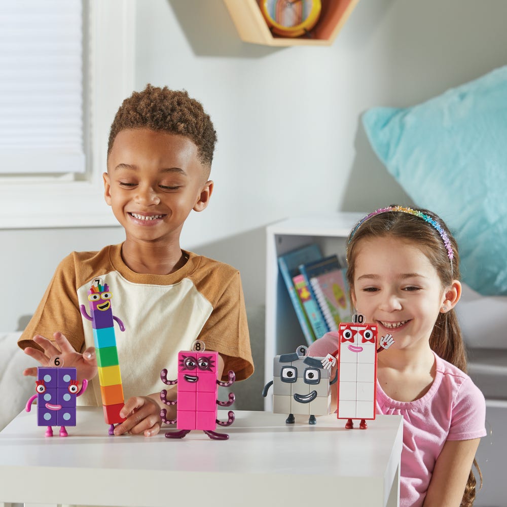 Set Figuras del Seis al Diez Numberblocks