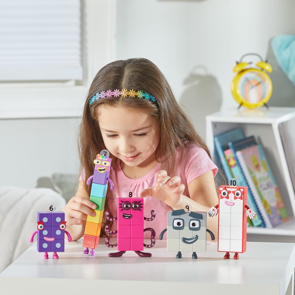 Set Figuras del Seis al Diez Numberblocks
