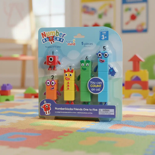 Numberblocks Set de Figuras del Uno al Cinco – Hand2Mind