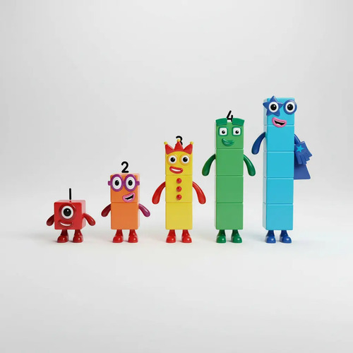 Numberblocks Set de Figuras del Uno al Cinco – Hand2Mind