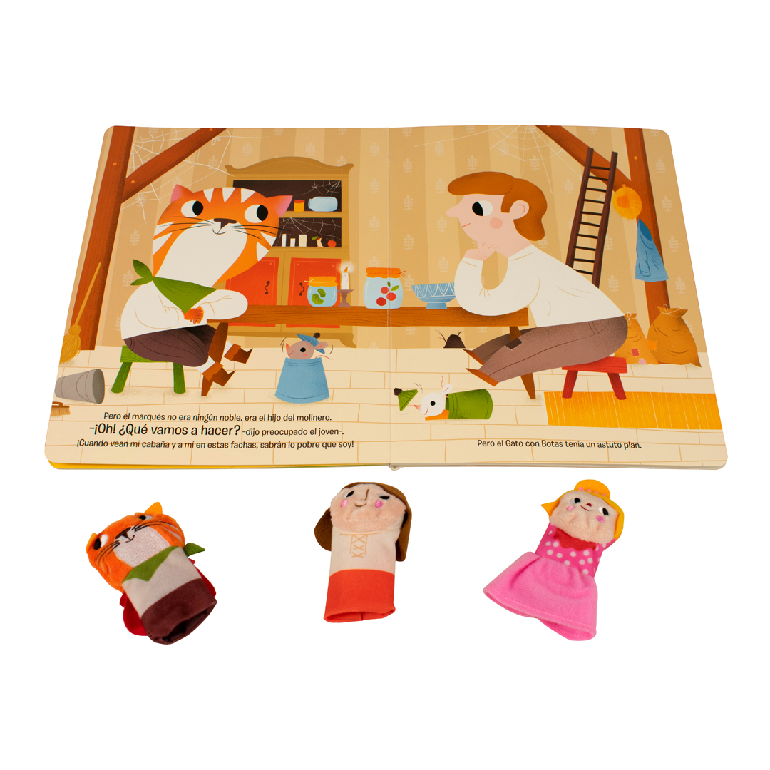 CUENTO INFANTIL CON TITERES: EL GATO CON BOTAS