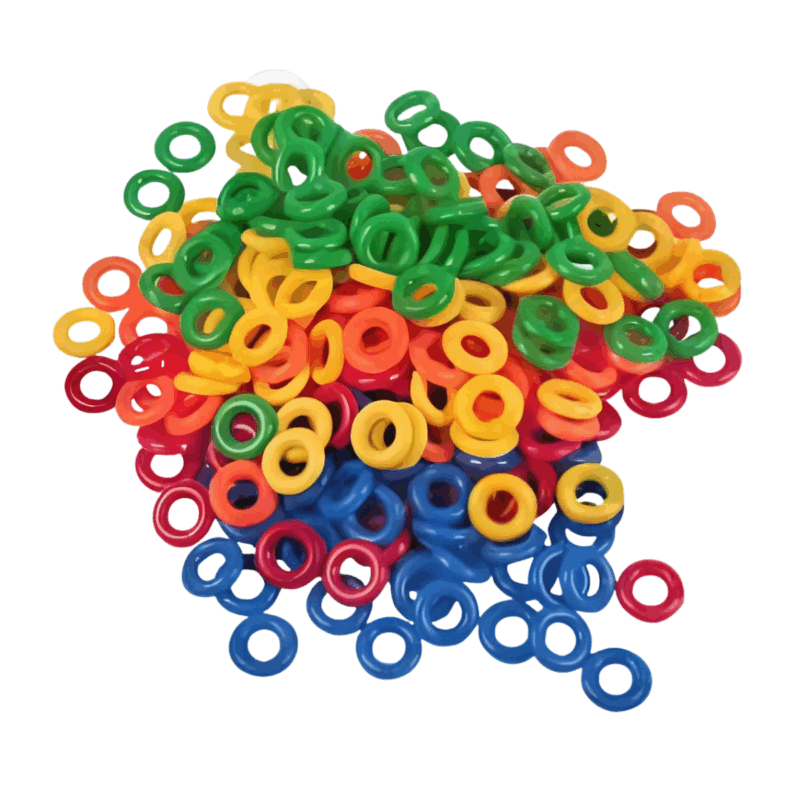BOLSA DE ANILLOS MATERIAL DIDACTICO