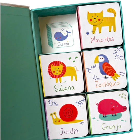 CAJITA DE TESOROS ANIMALES LIBRO INFANTIL